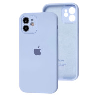 Чехол Silicone Case Full Camera на iPhone 12 Lilac